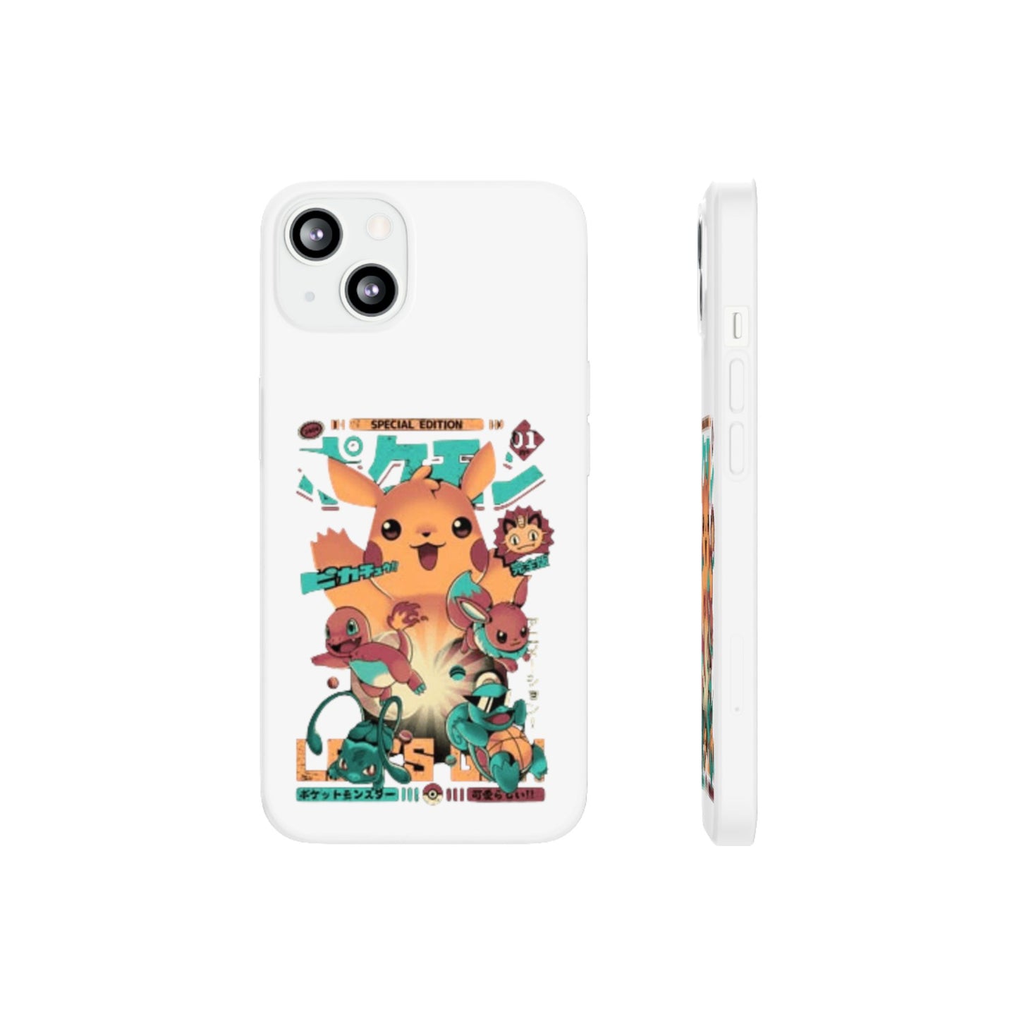 Comic poke flexi case