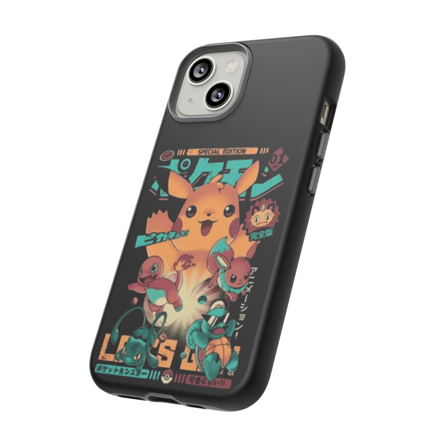 Comic poke tough phone case