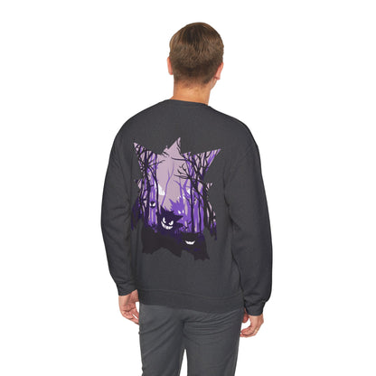 Purple ghost sweatshirt
