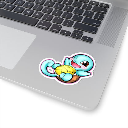 Cute water turtle sticker