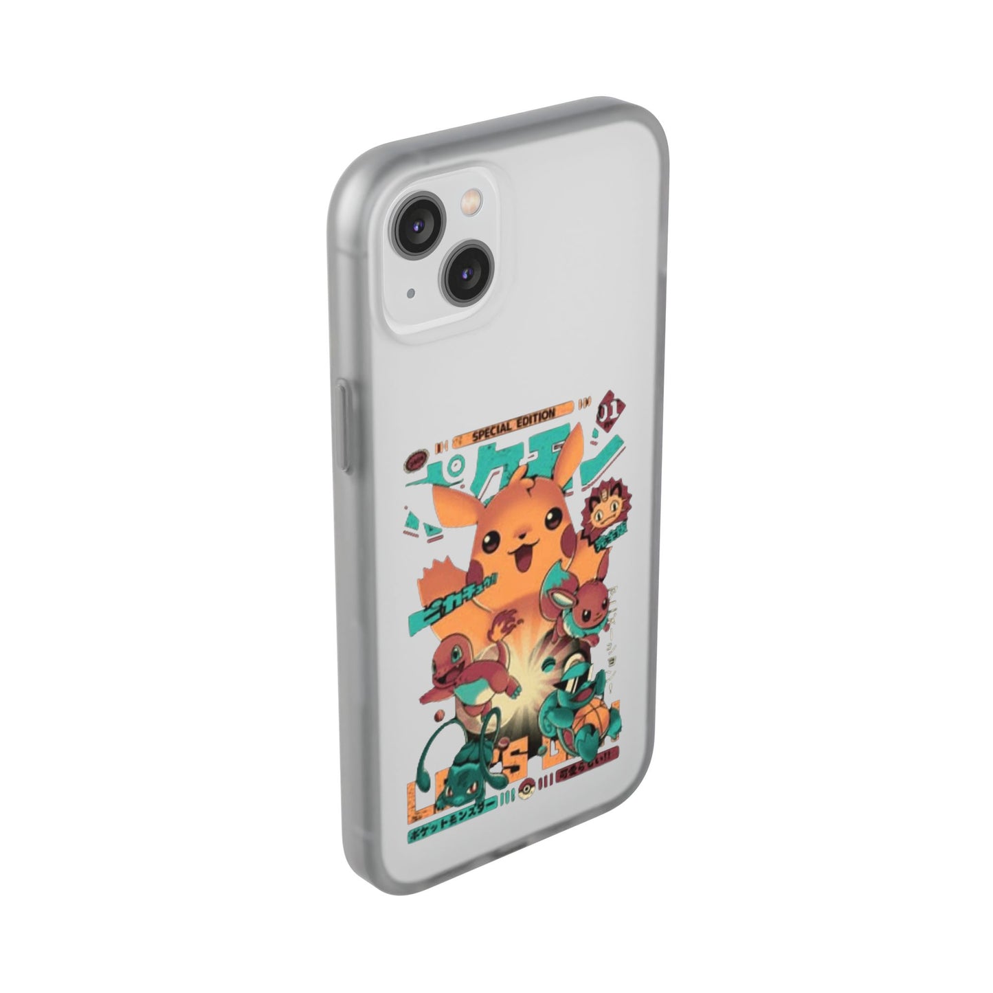 Comic poke flexi case