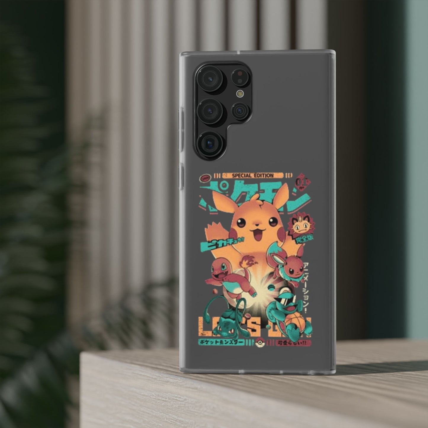 Comic poke flexi case