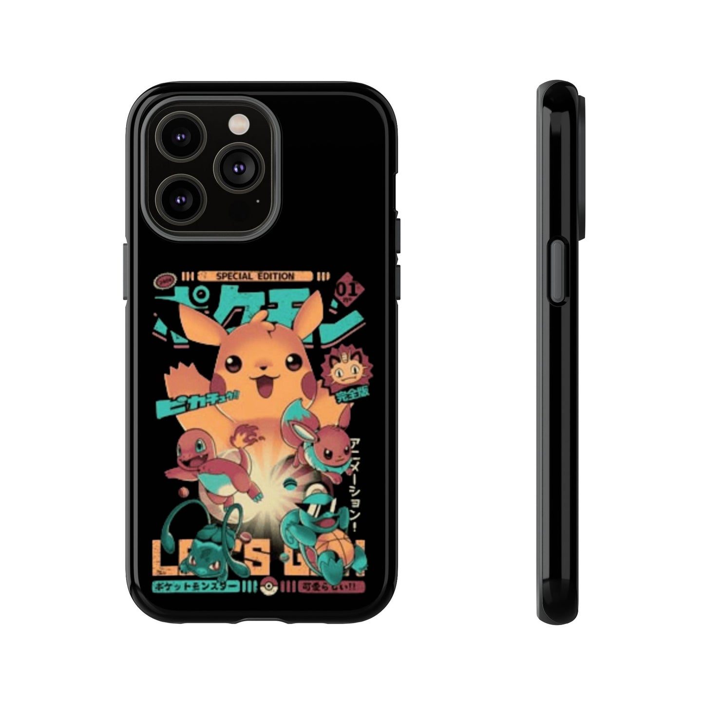 Comic poke tough phone case