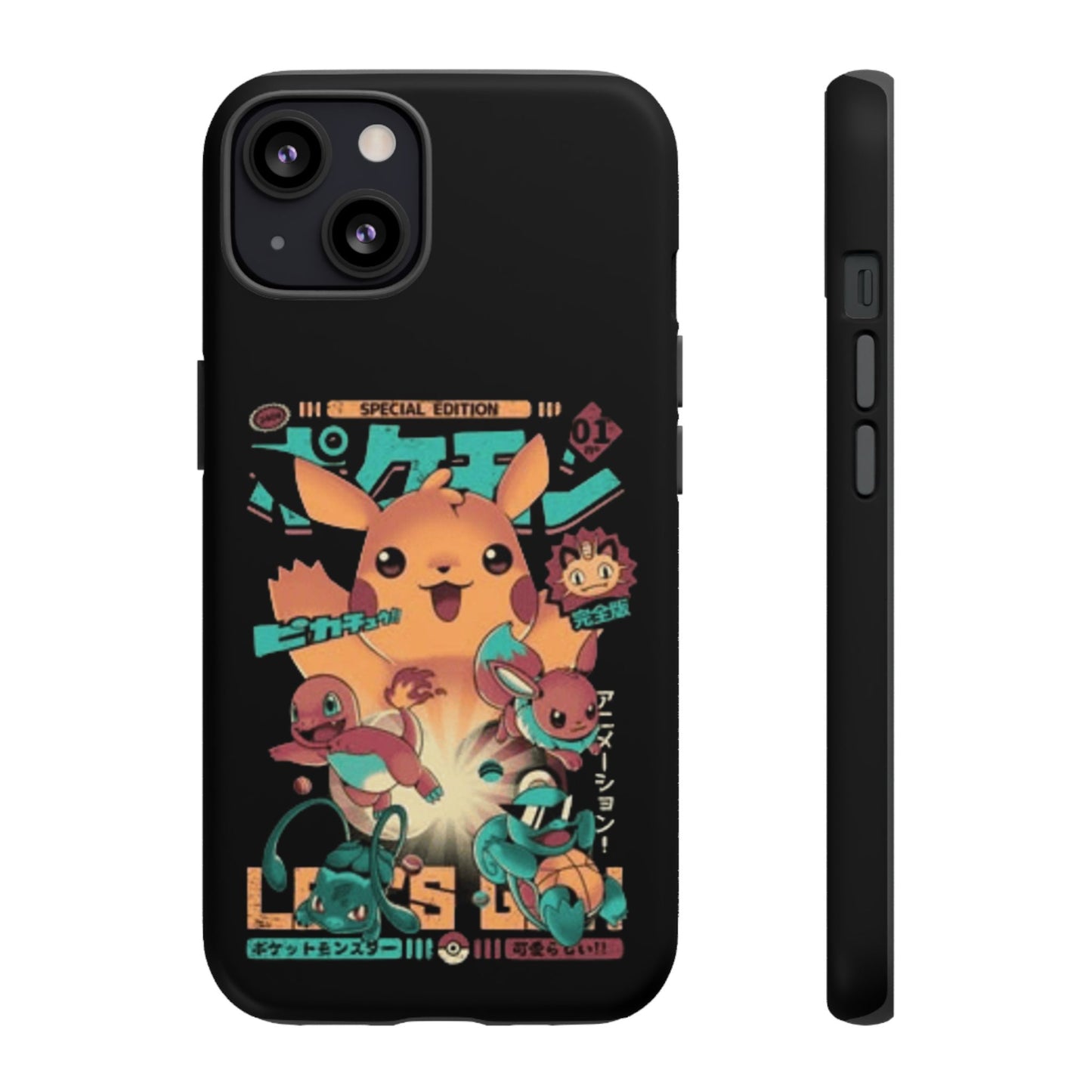 Comic poke tough phone case