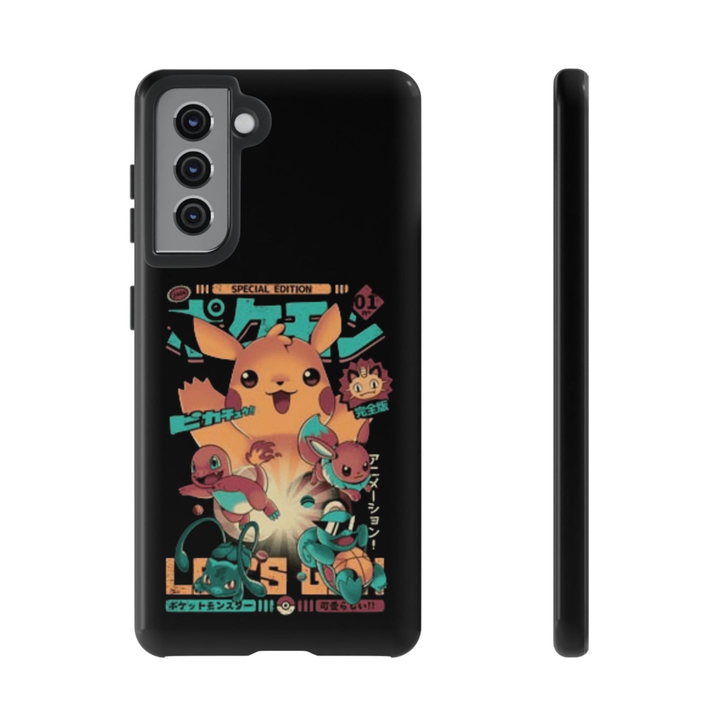 Comic poke tough phone case