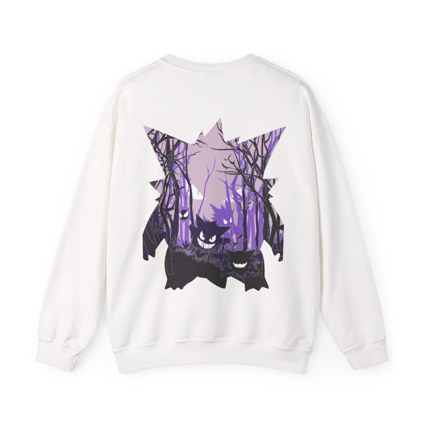 Purple ghost sweatshirt
