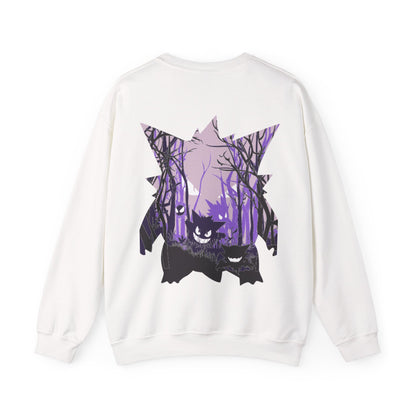 Purple ghost sweatshirt
