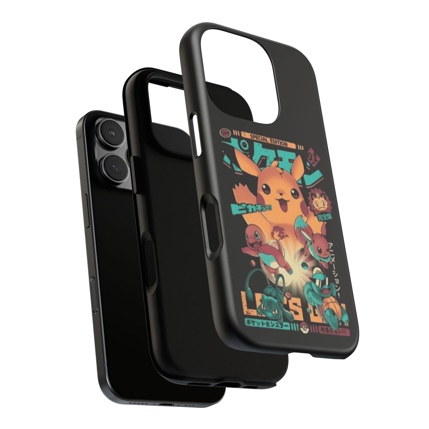 Comic poke tough phone case