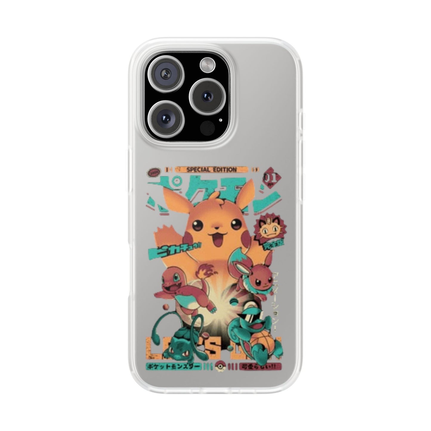 Comic poke flexi case
