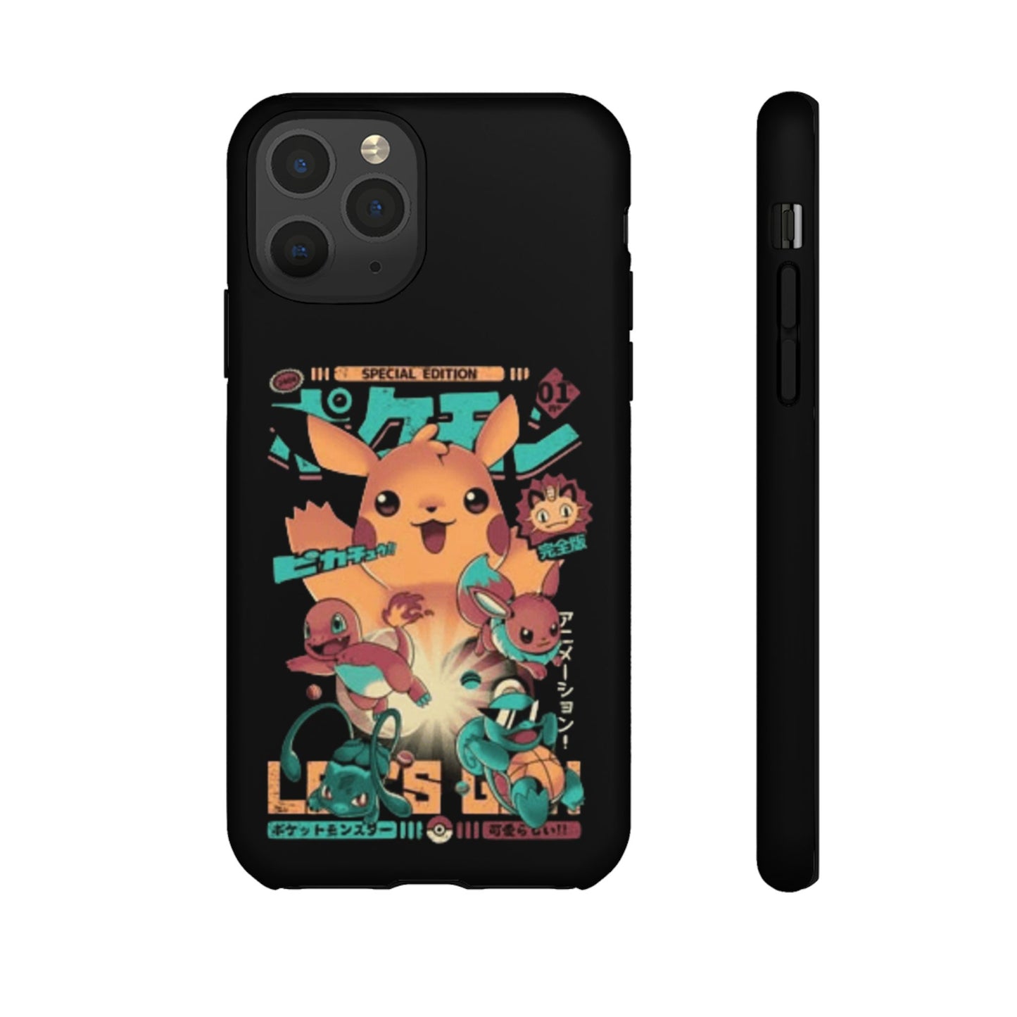 Comic poke tough phone case