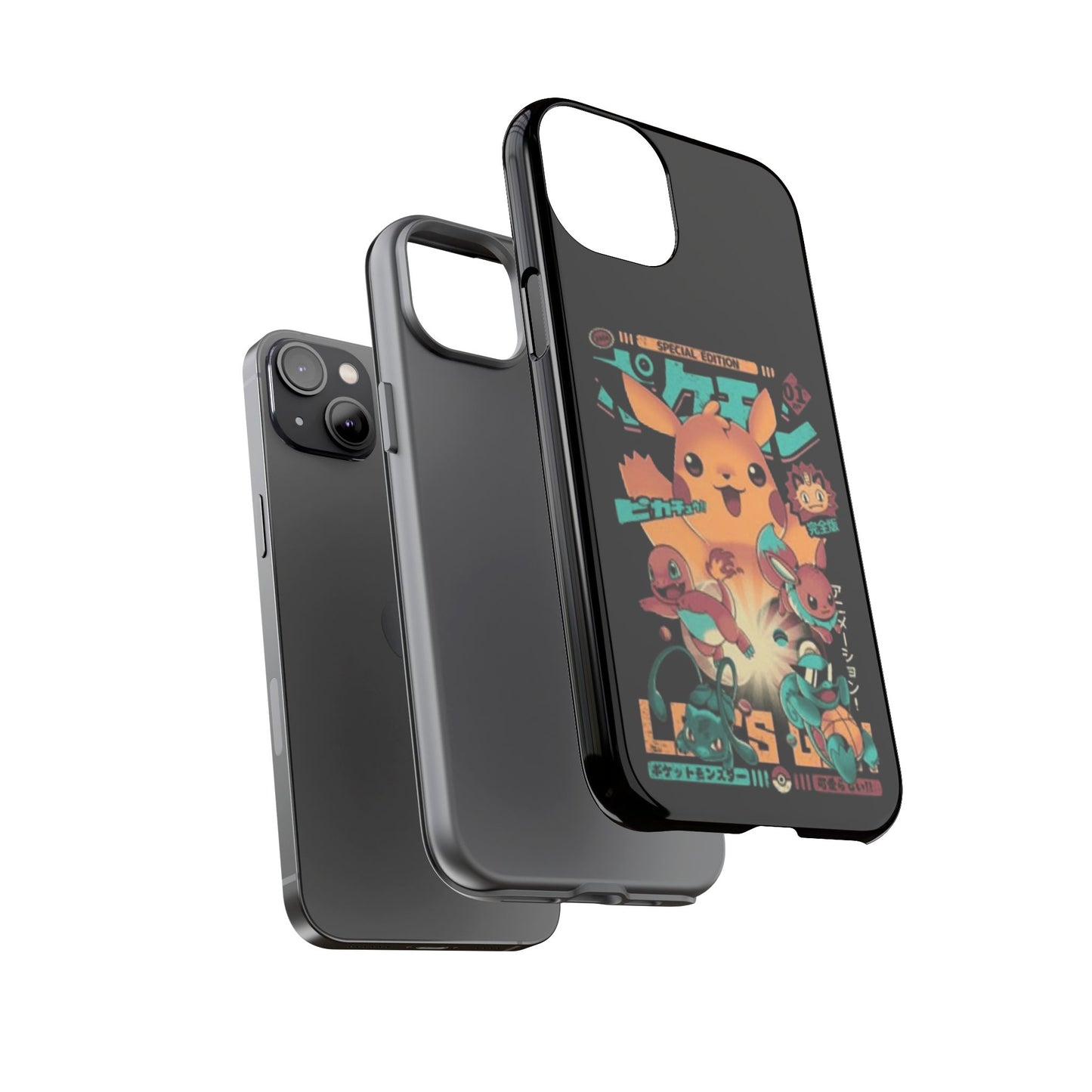 Comic poke tough phone case