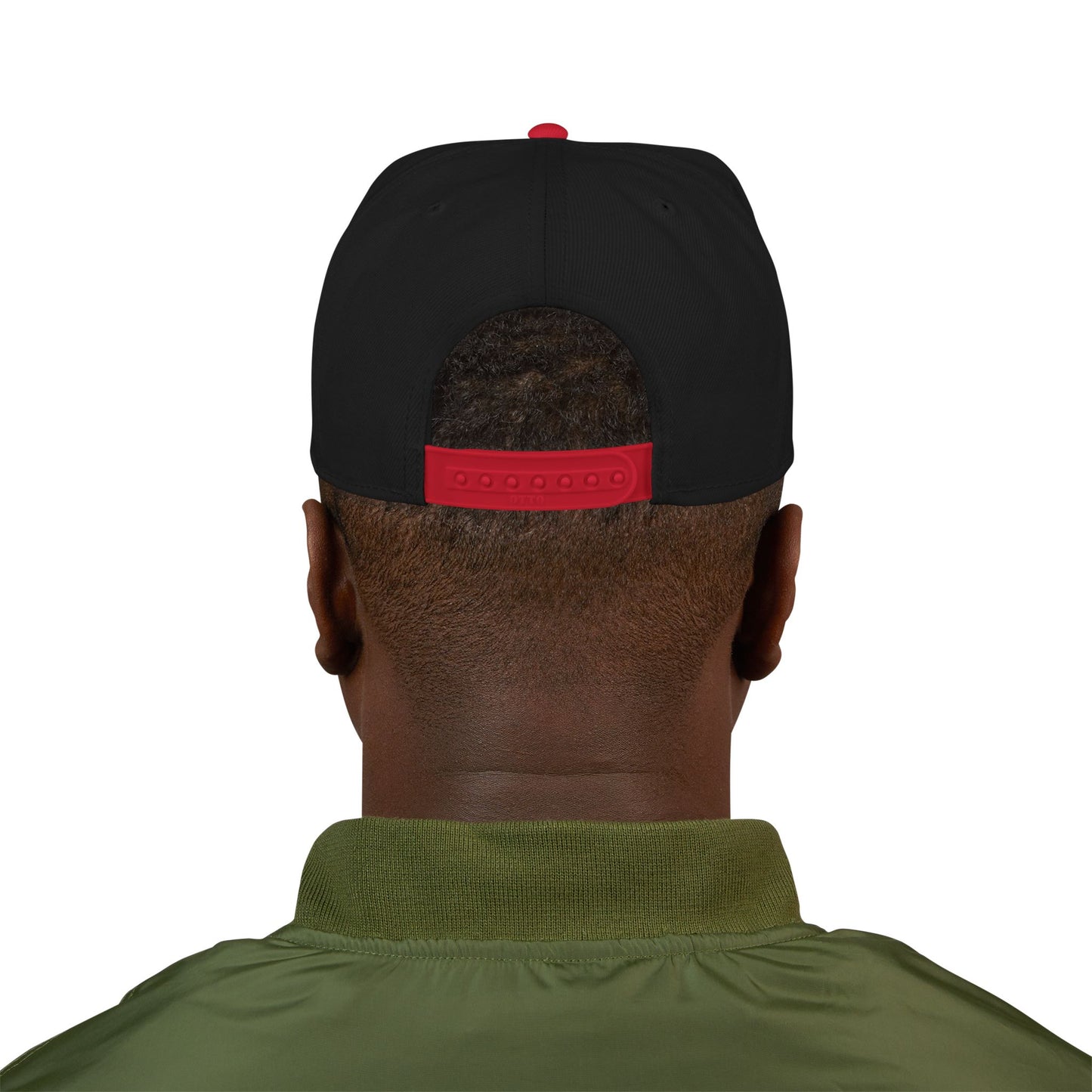 Embroidered fire lizard hoodie hat