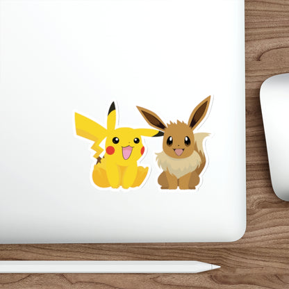 Cute Poke Die-Cut Stickers