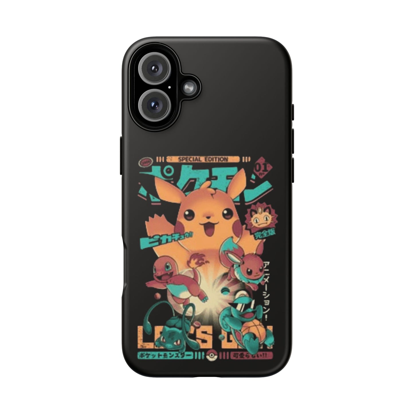 Comic poke tough phone case