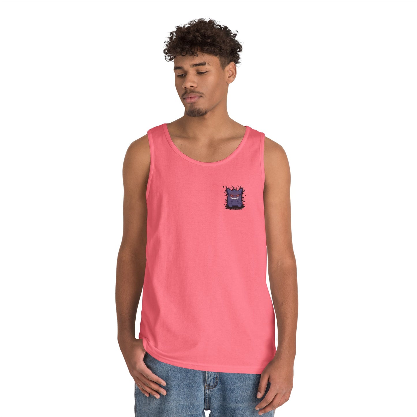 Purple ghost tank top