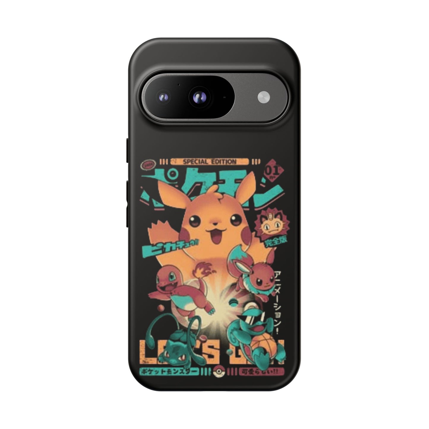 Comic poke tough phone case