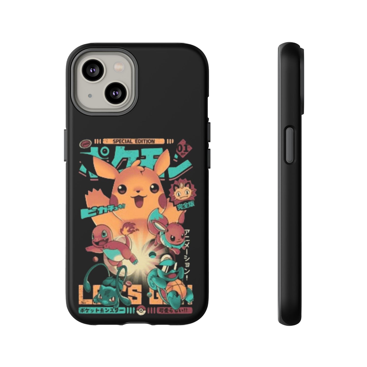 Comic poke tough phone case