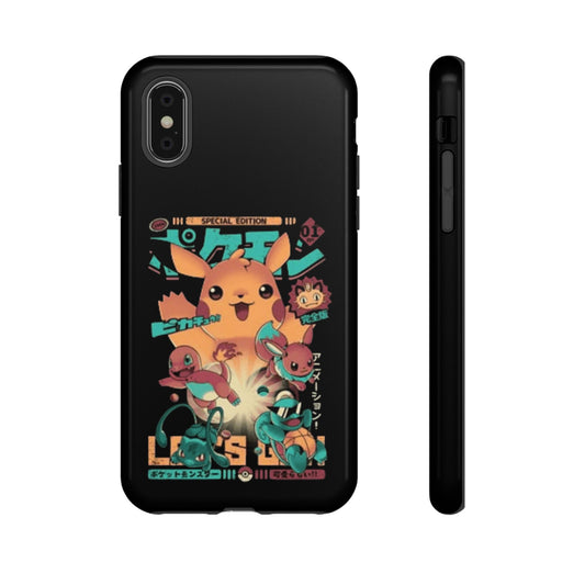 Comic poke tough phone case