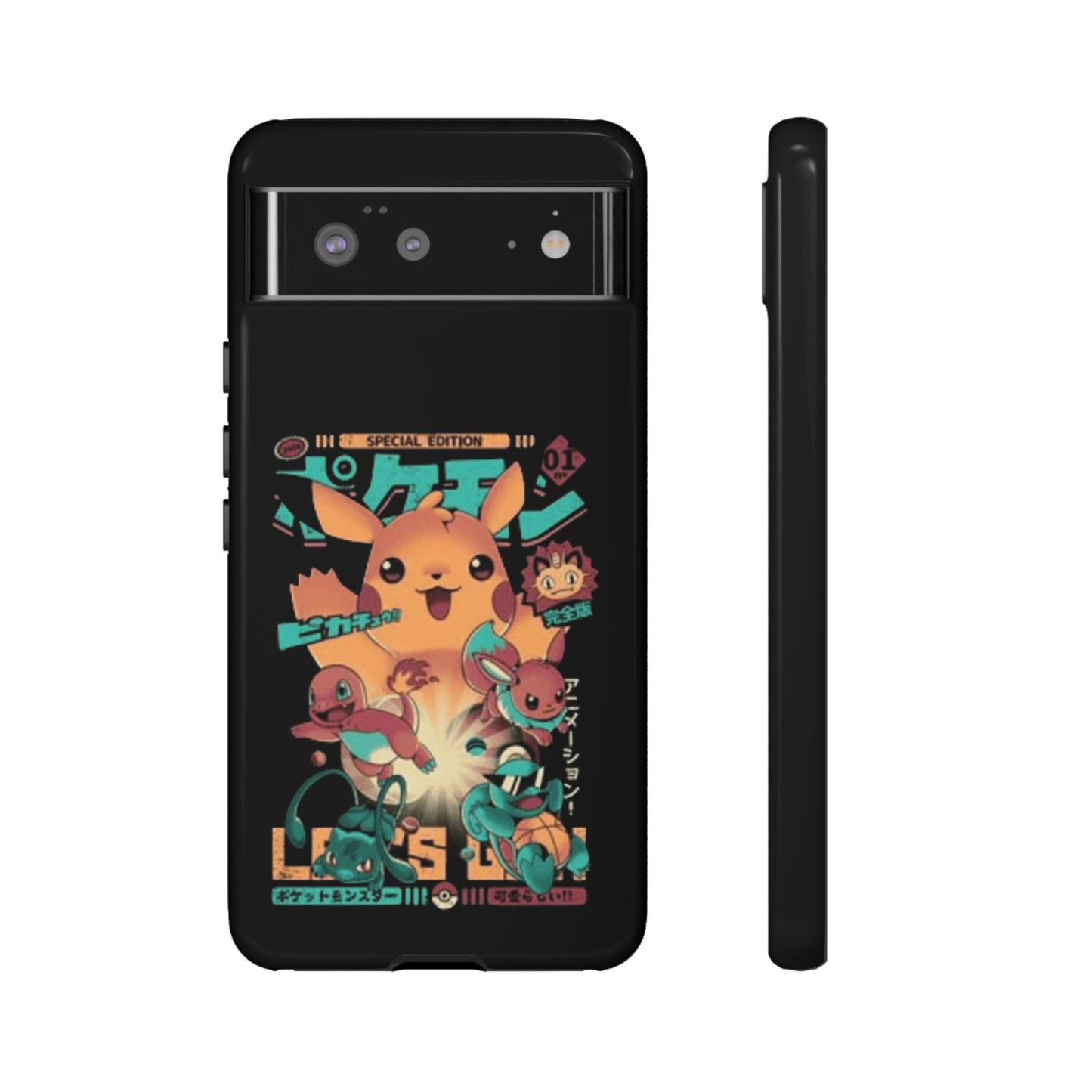 Comic poke tough phone case