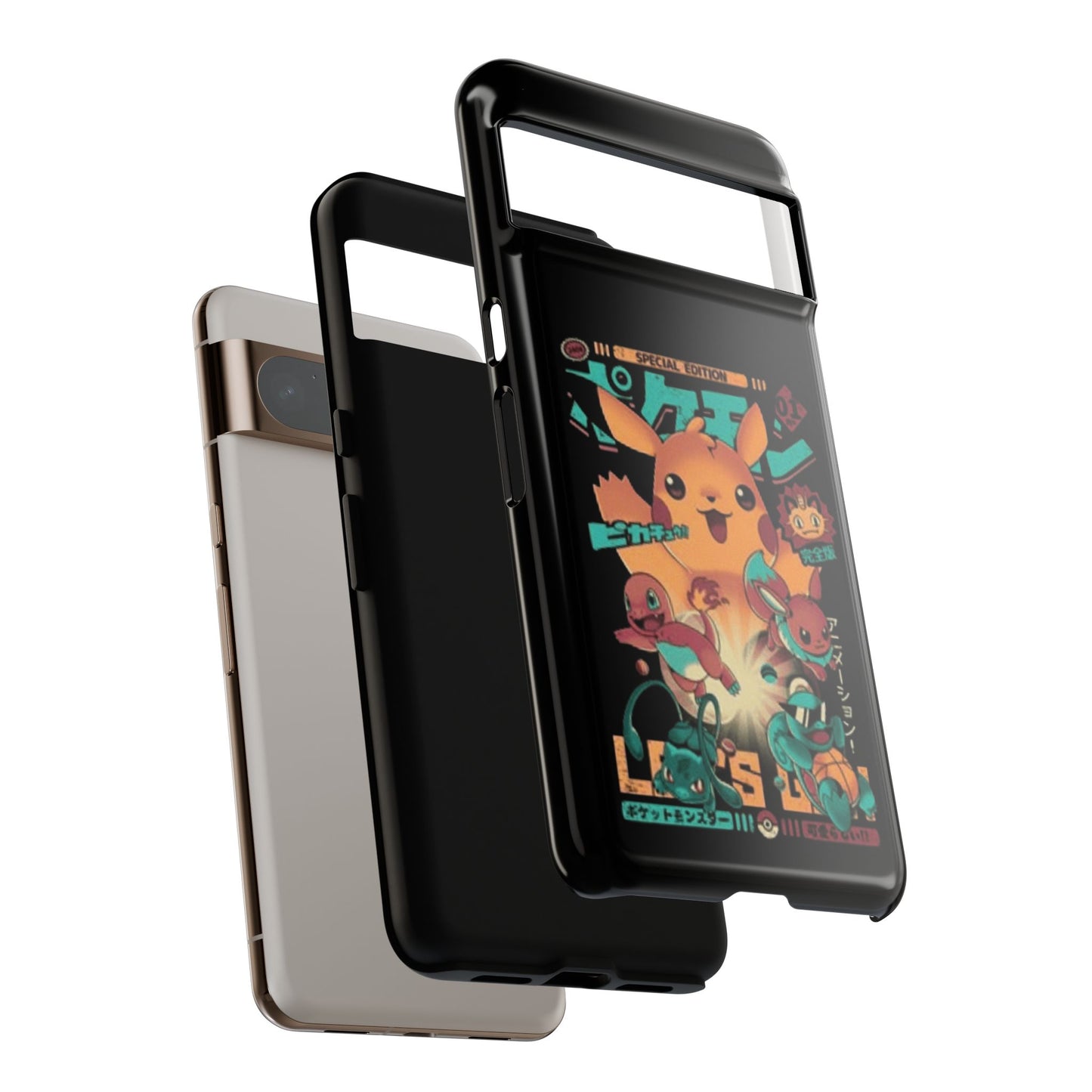 Comic poke tough phone case