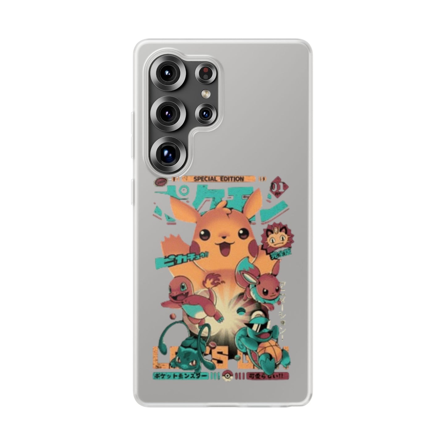 Comic poke flexi case