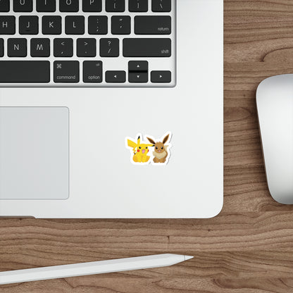Cute Poke Die-Cut Stickers