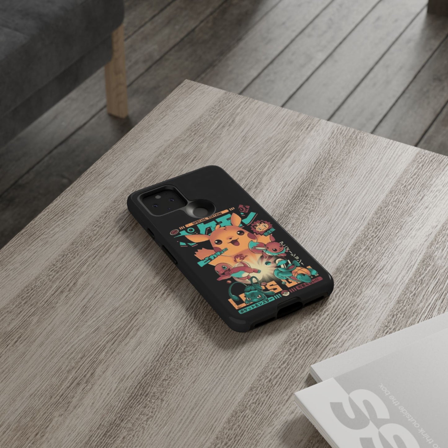 Comic poke tough phone case