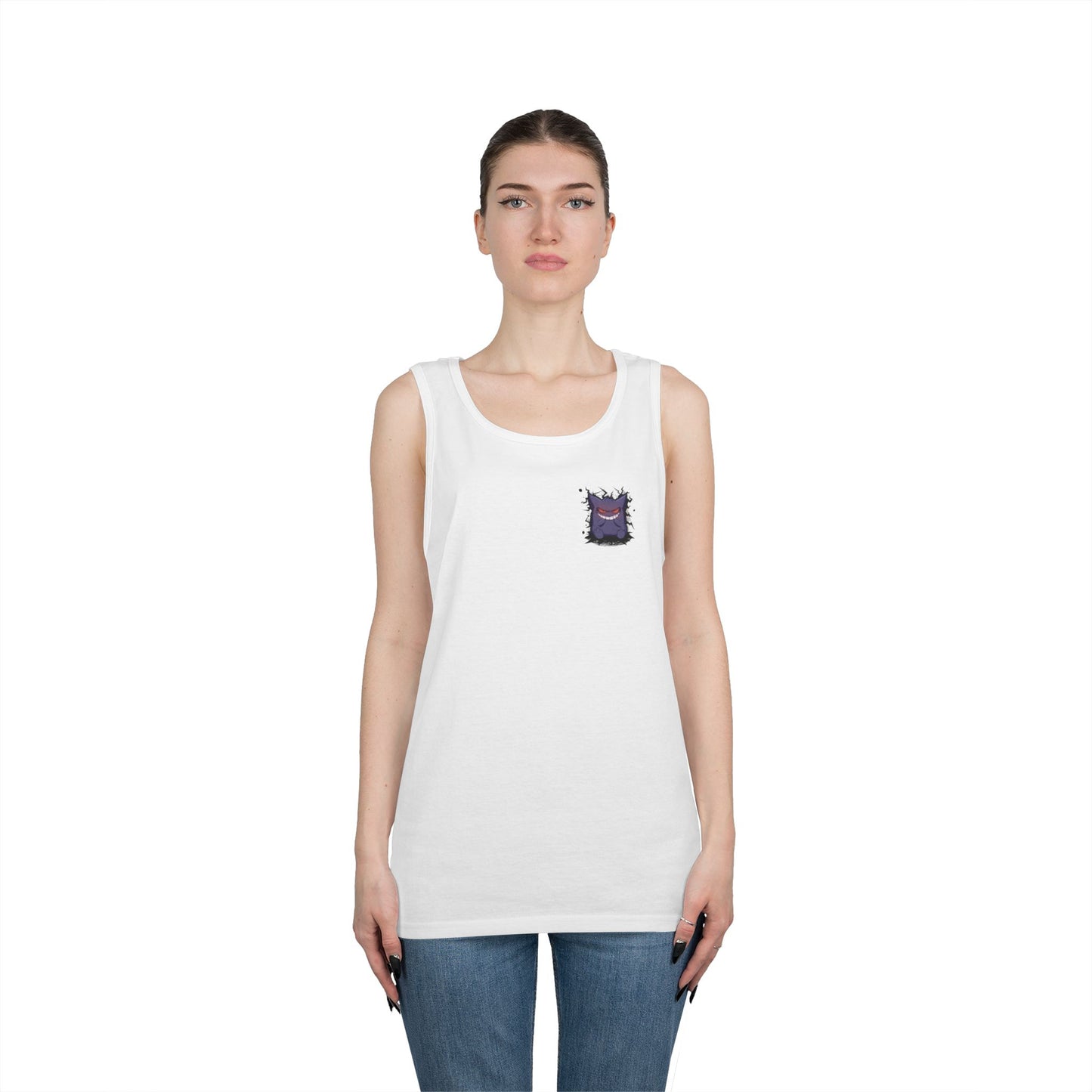 Purple ghost tank top