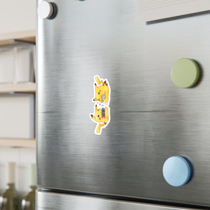 Cute Pika Kiss-Cut Vinyl Sticker