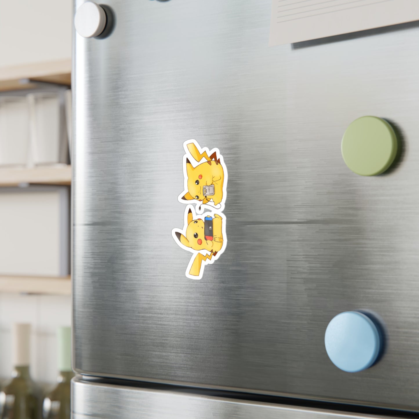 Cute Pika Kiss-Cut Vinyl Sticker