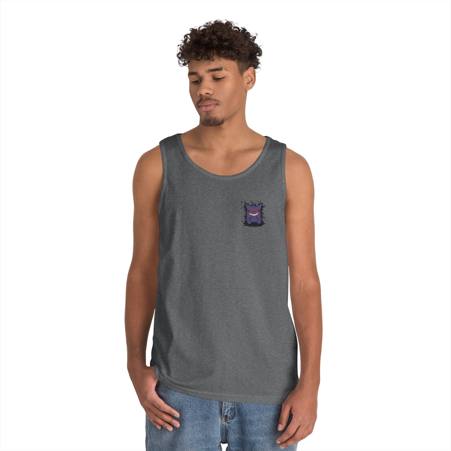 Purple ghost tank top