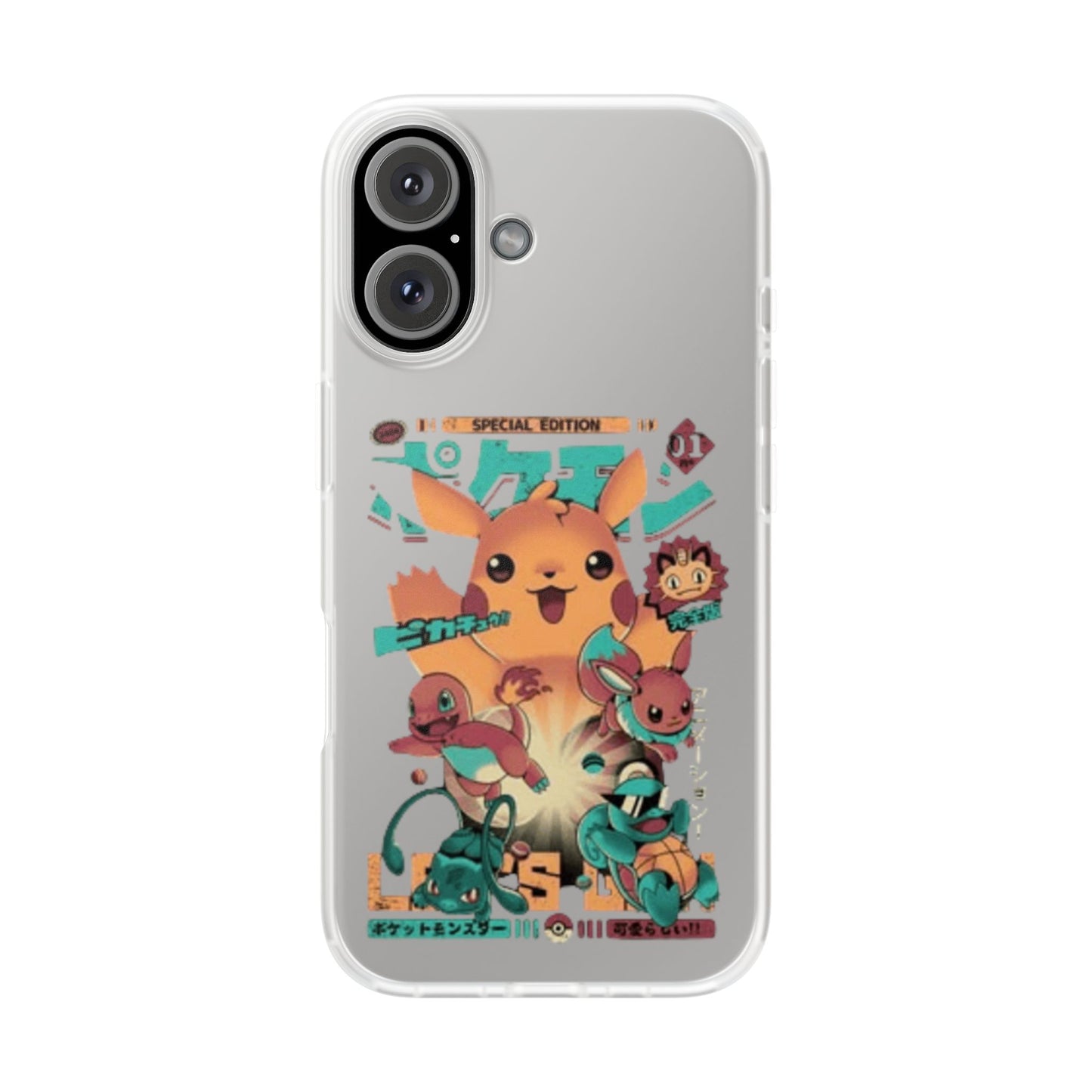 Comic poke flexi case