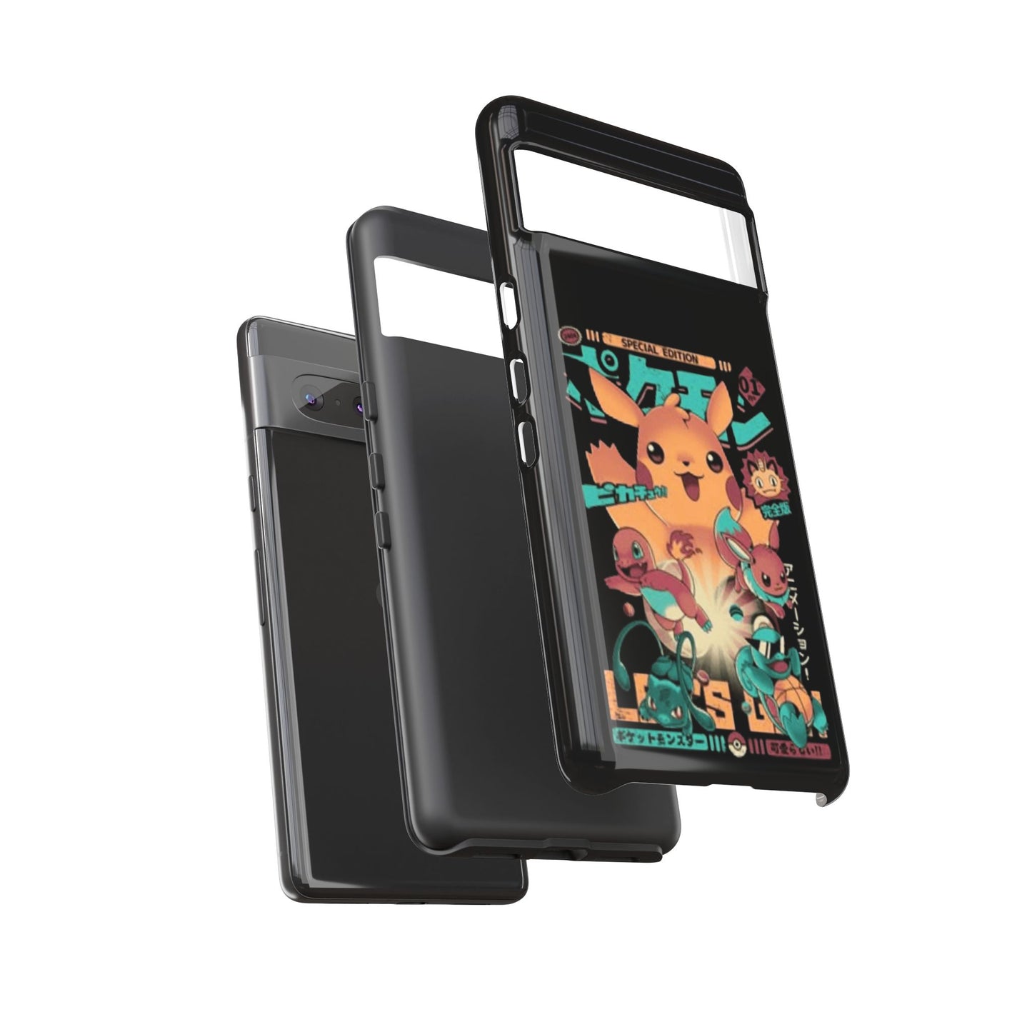 Comic poke tough phone case