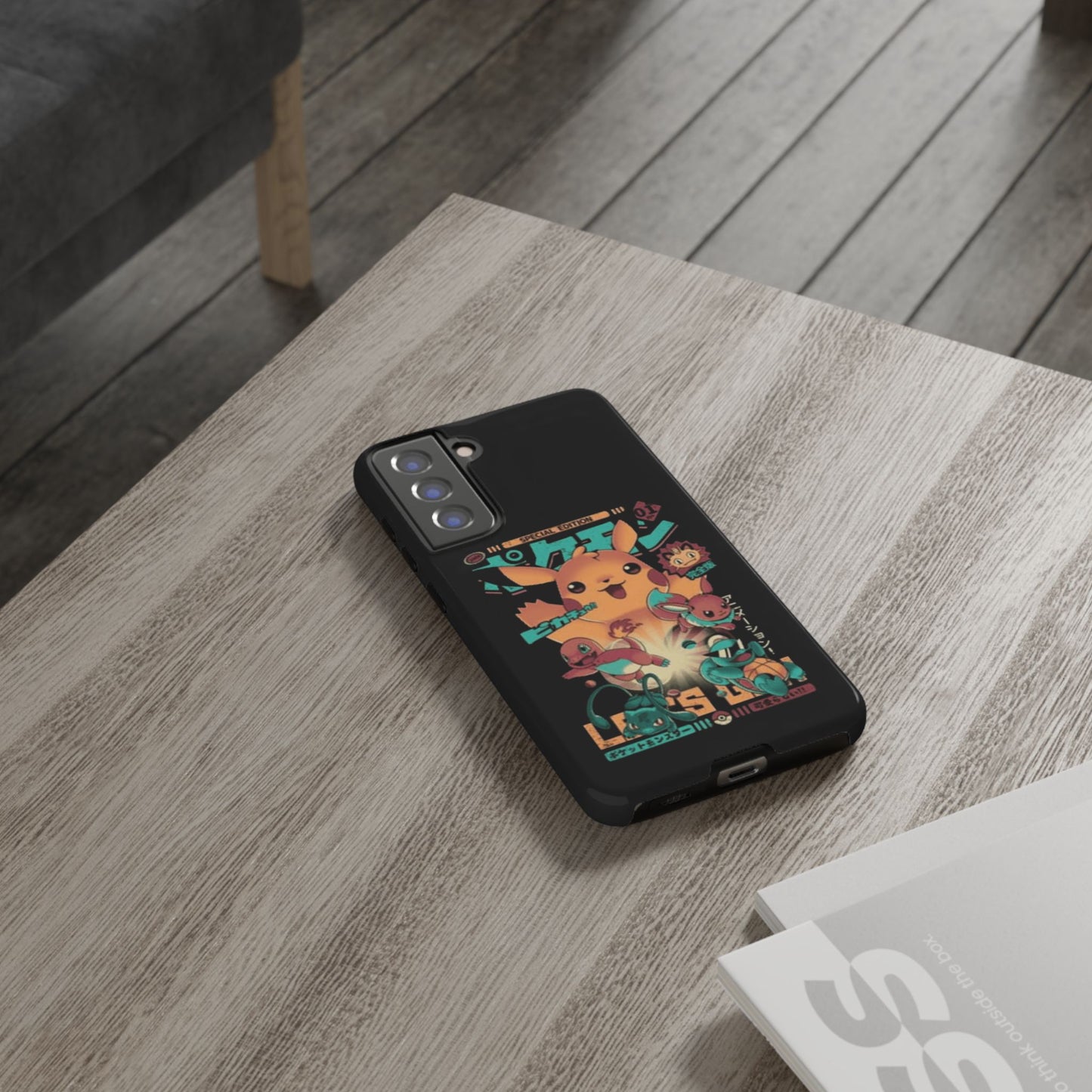 Comic poke tough phone case