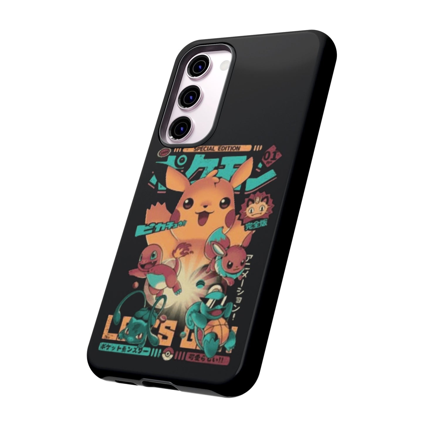 Comic poke tough phone case