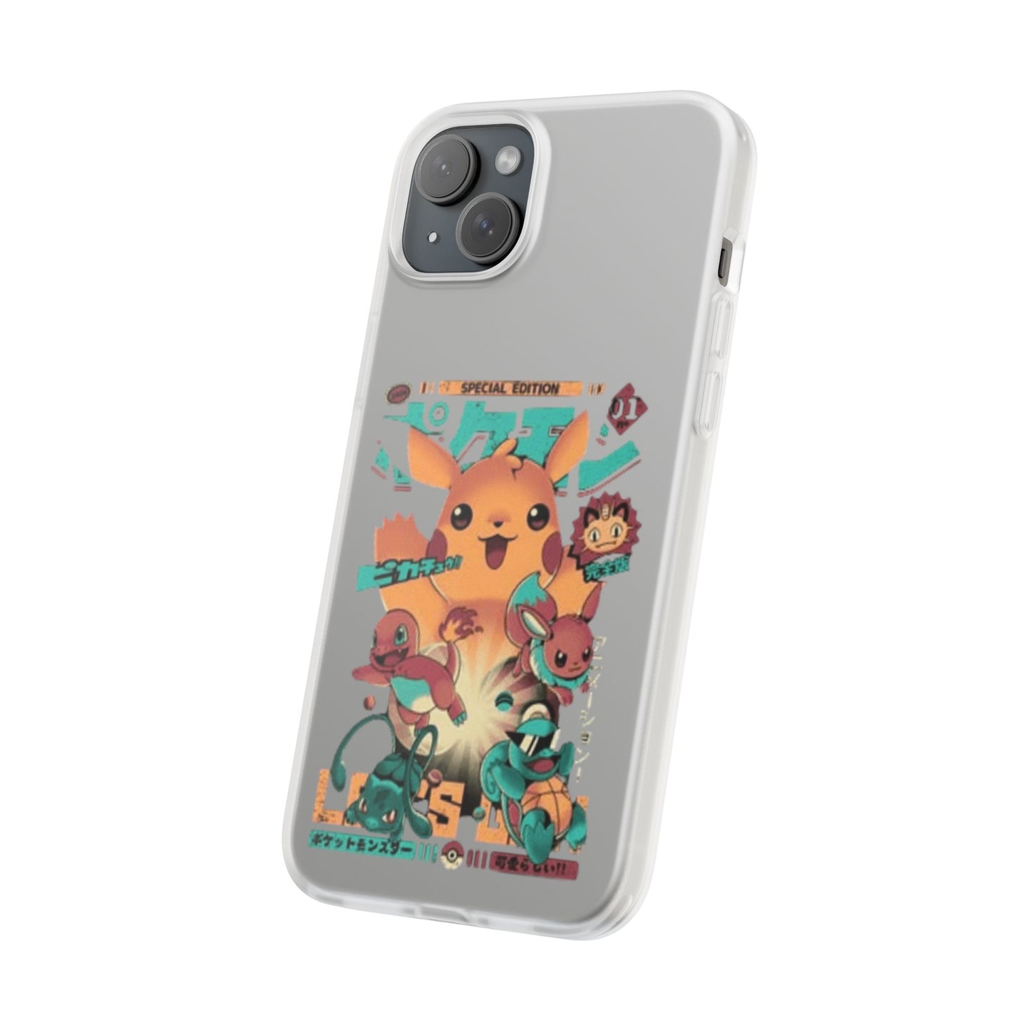 Comic poke flexi case
