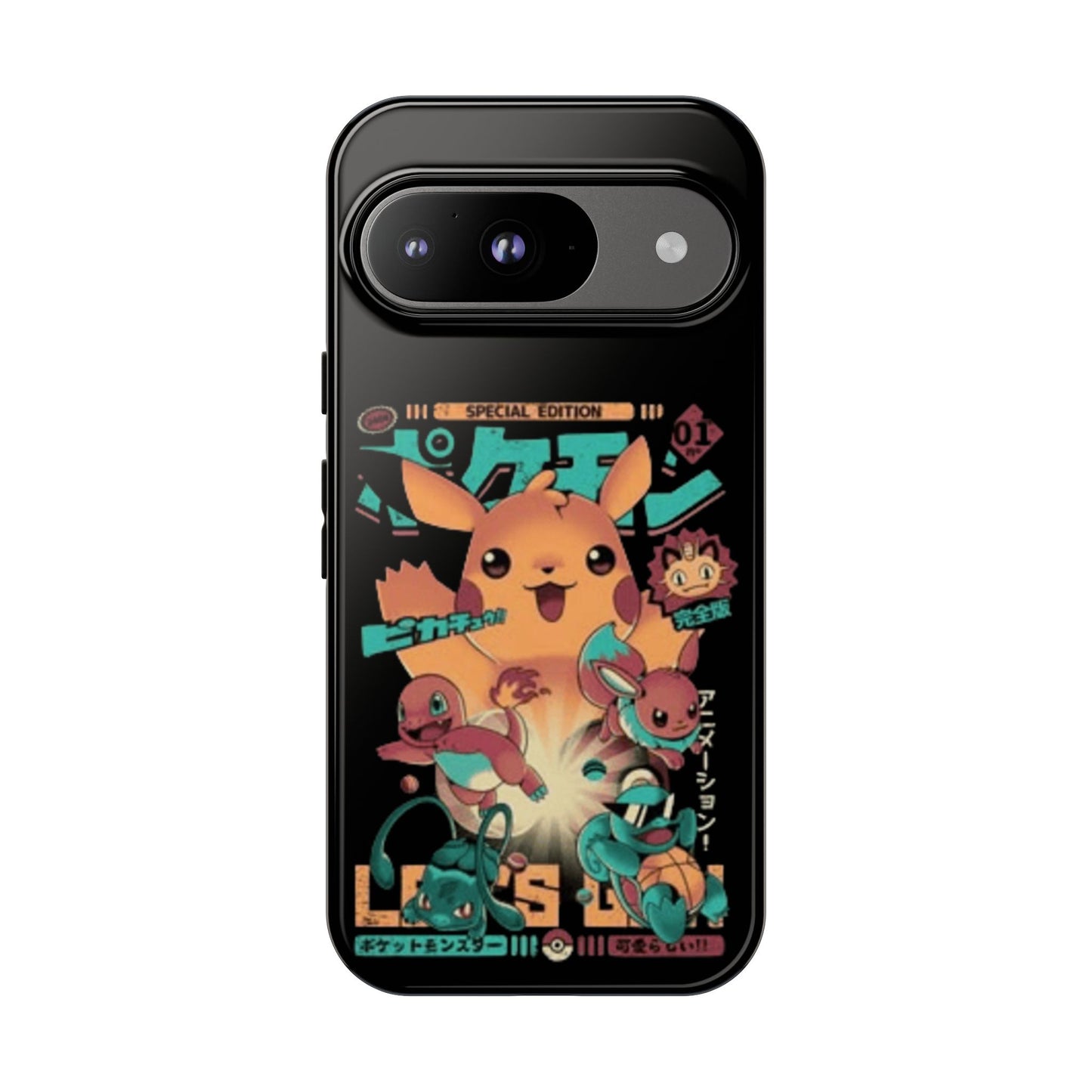 Comic poke tough phone case