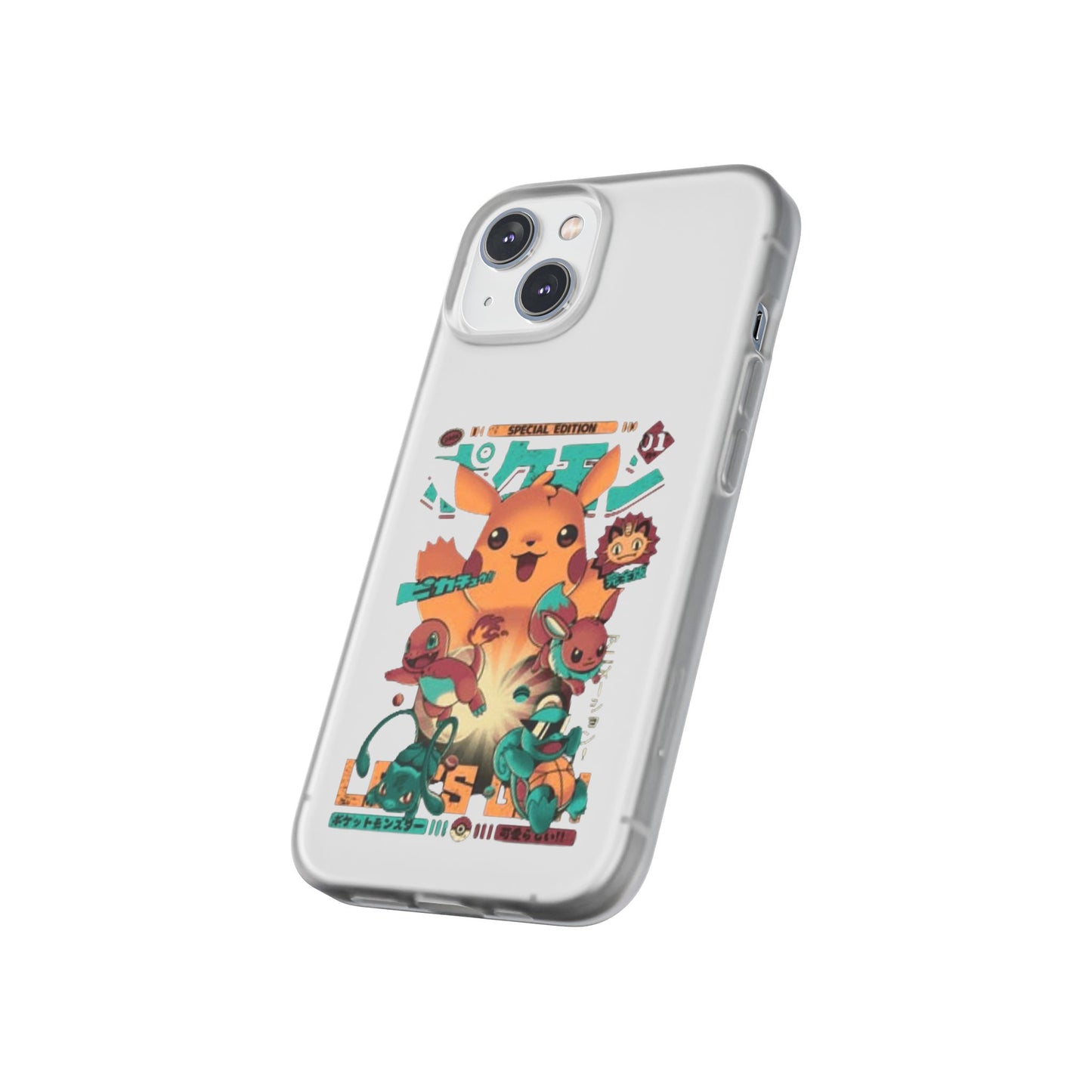 Comic poke flexi case