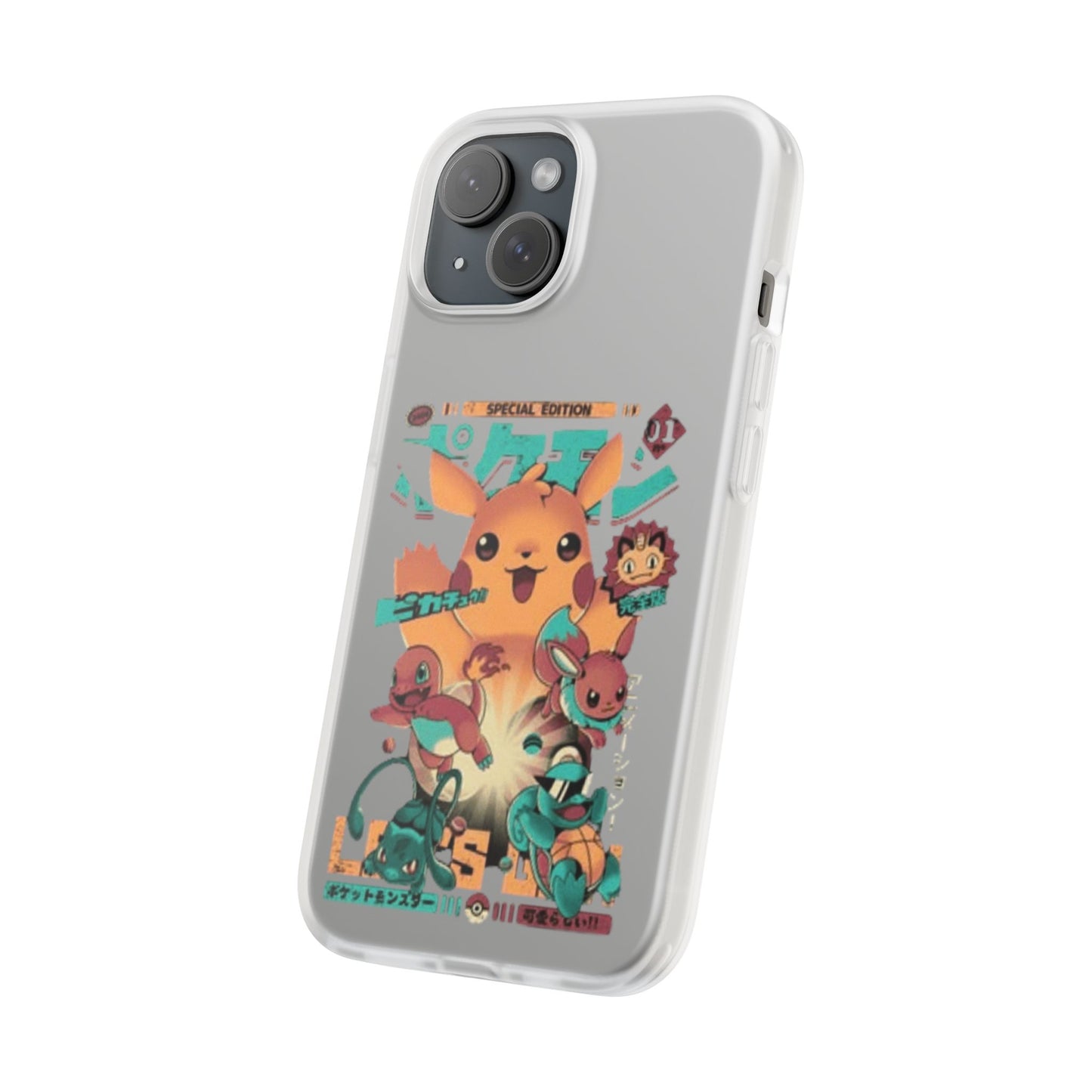 Comic poke flexi case