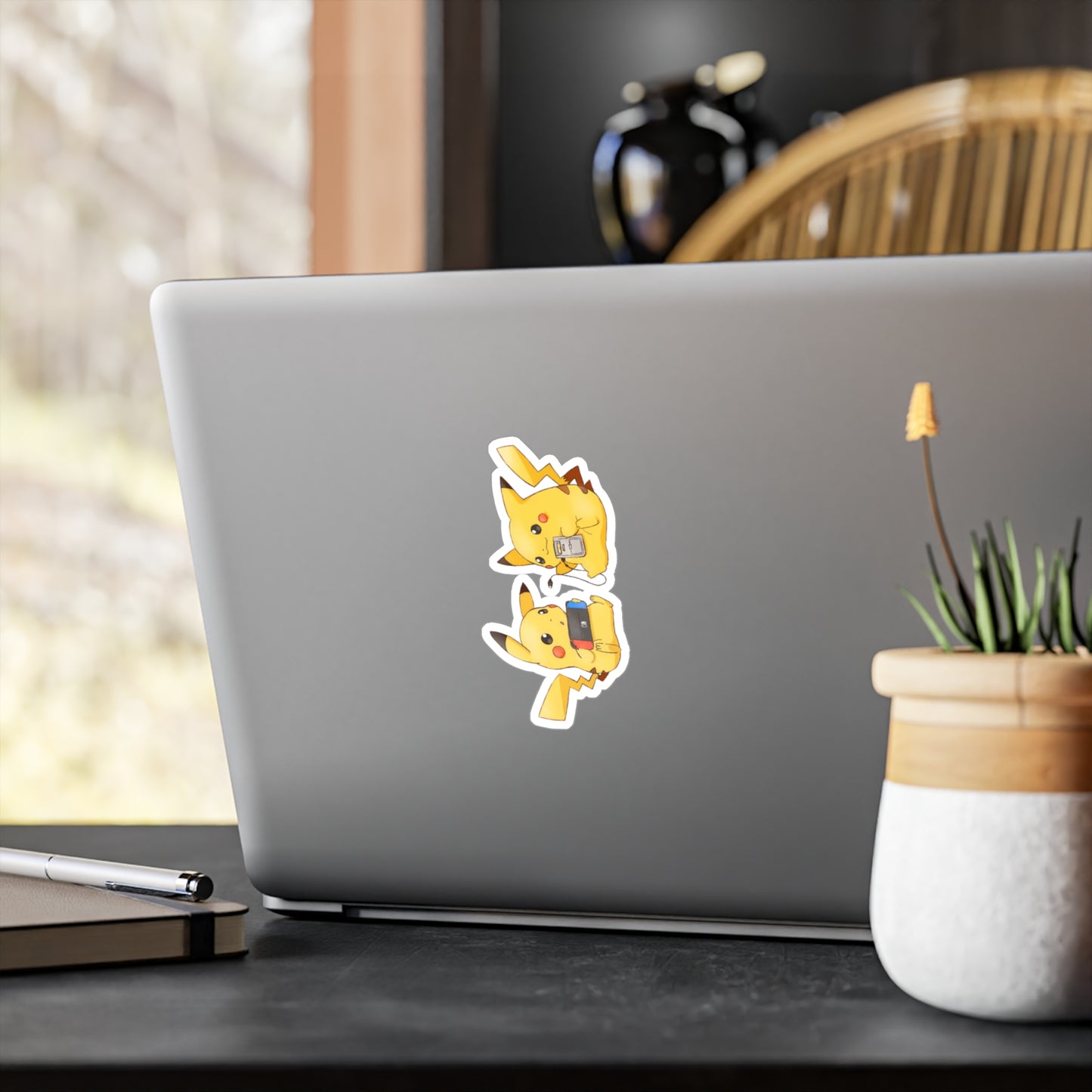 Cute Pika Kiss-Cut Vinyl Sticker