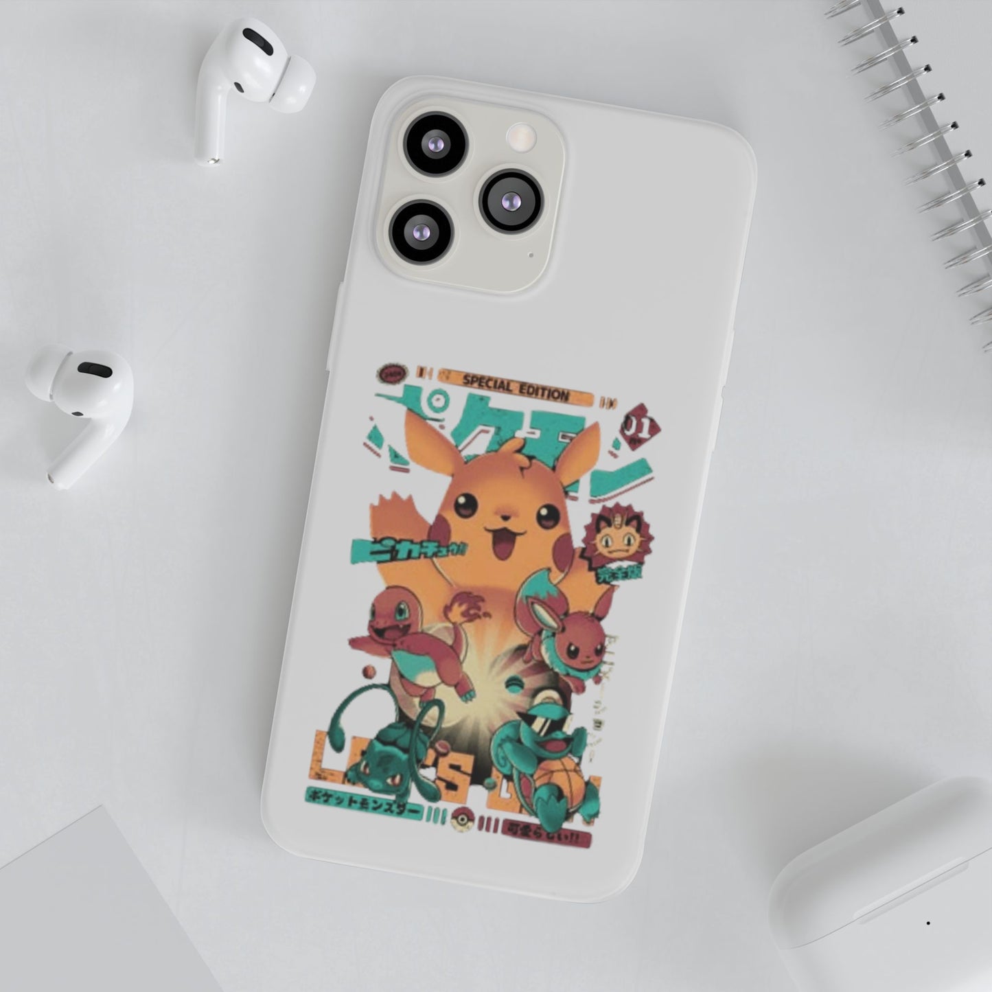 Comic poke flexi case