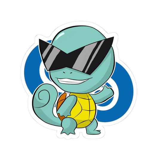 Water turtle squad sticker