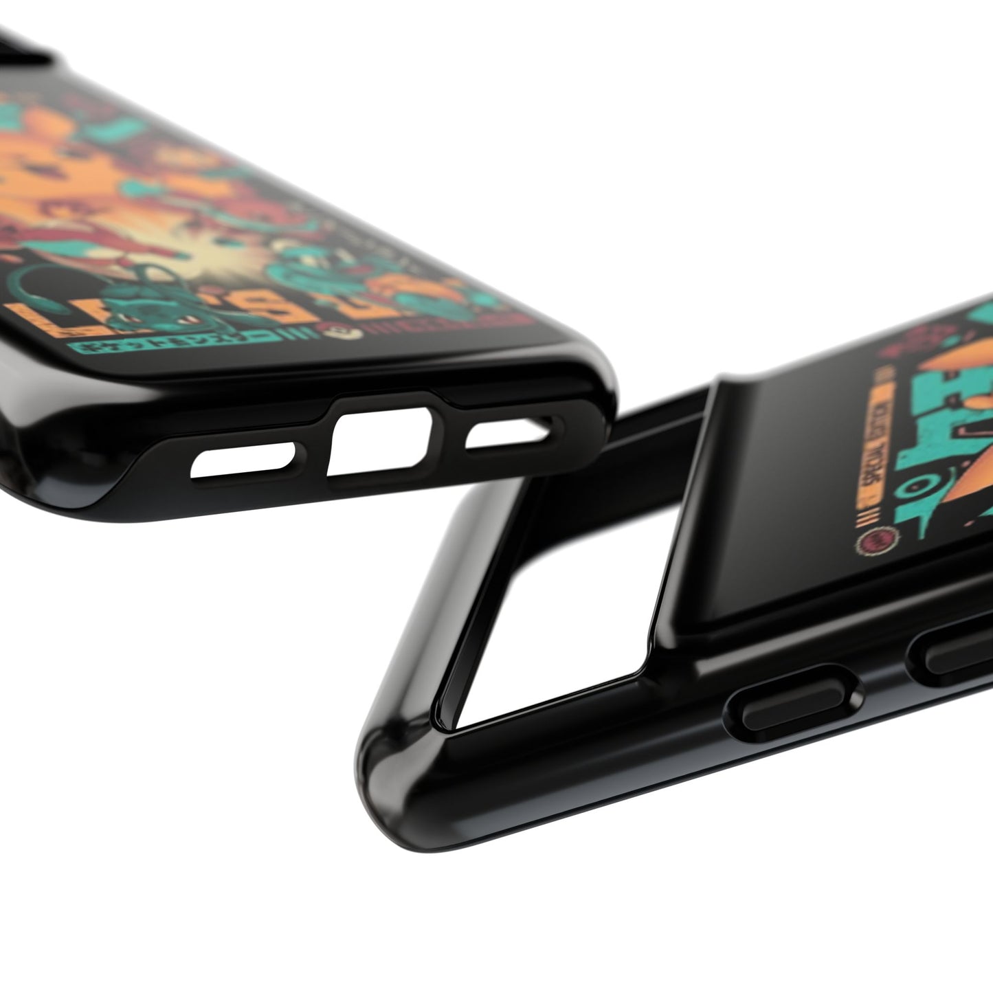 Comic poke tough phone case