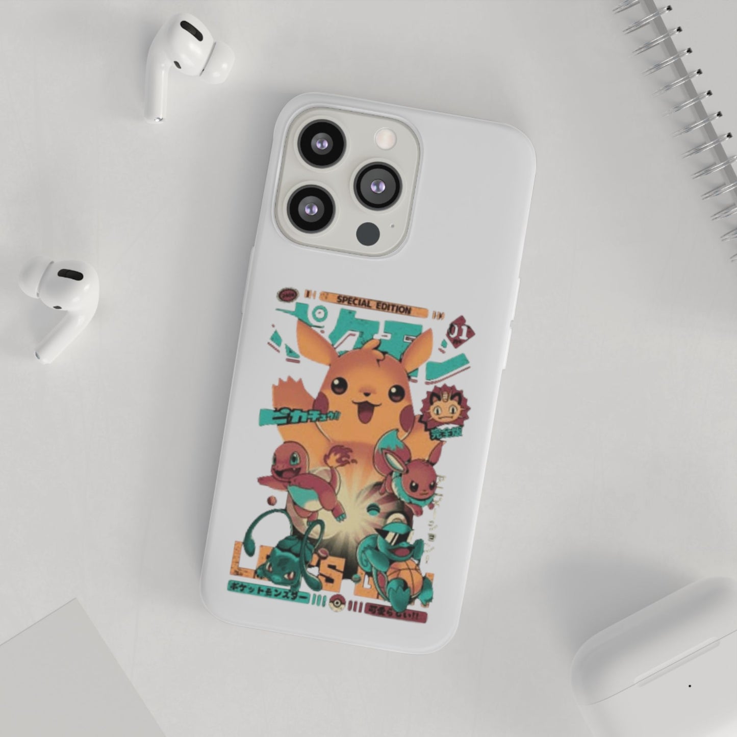 Comic poke flexi case