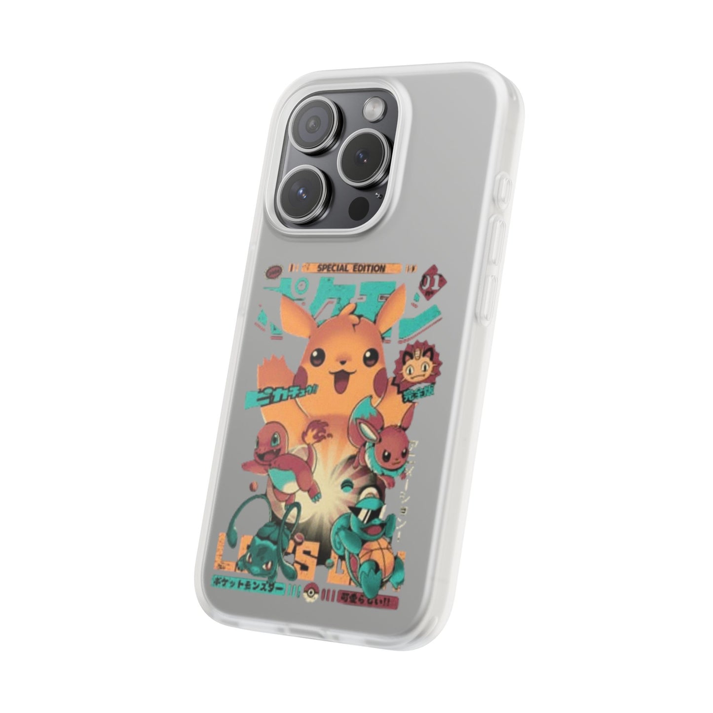 Comic poke flexi case