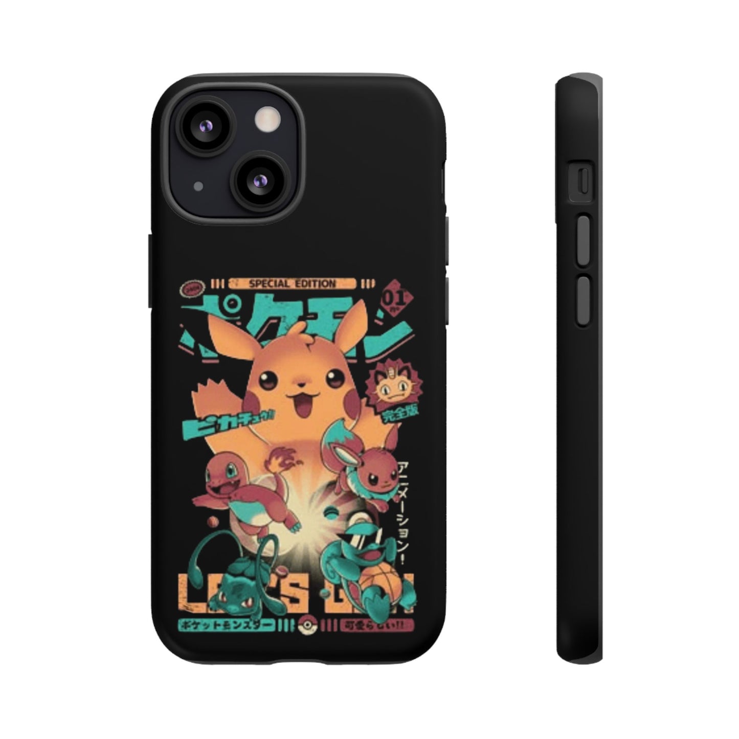 Comic poke tough phone case