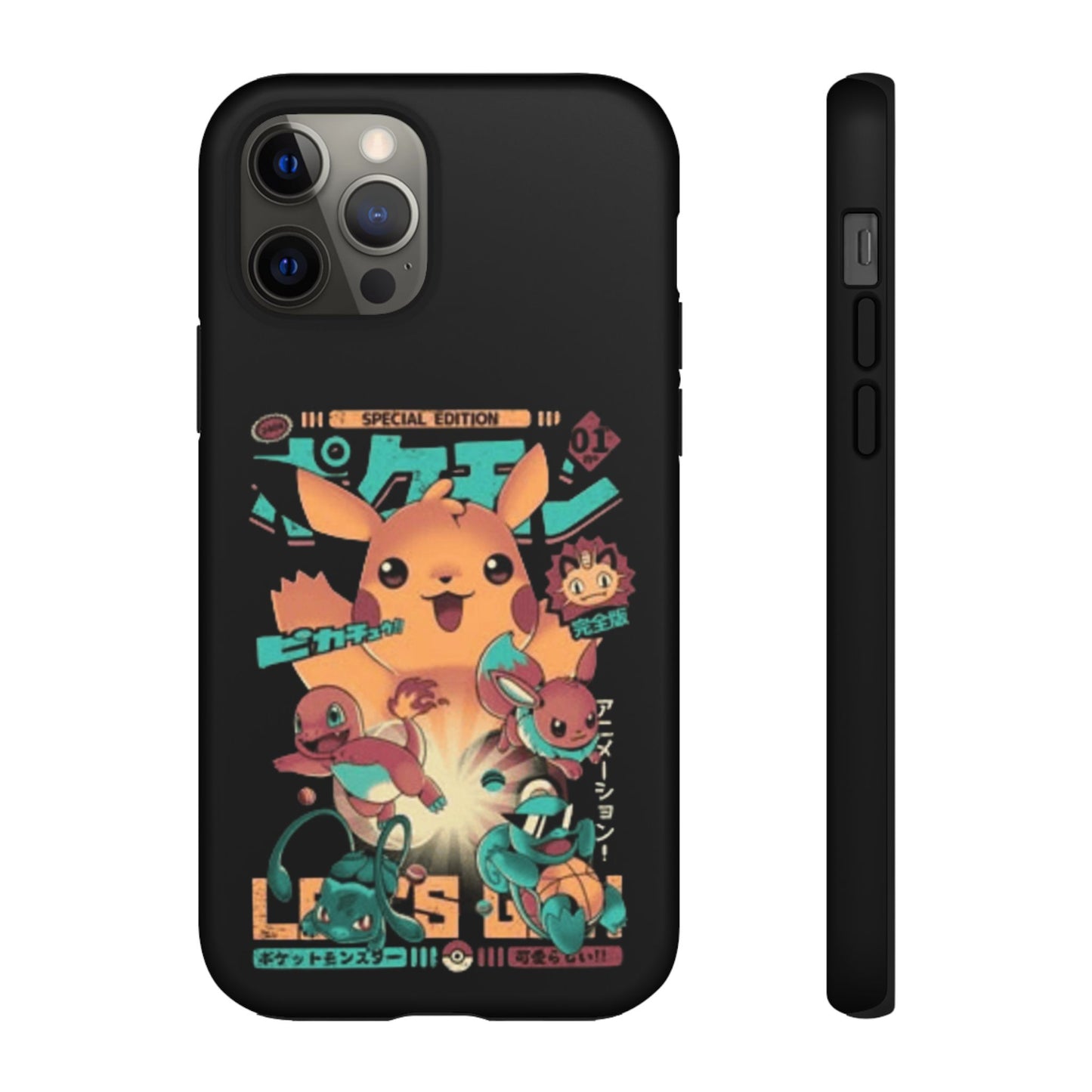 Comic poke tough phone case