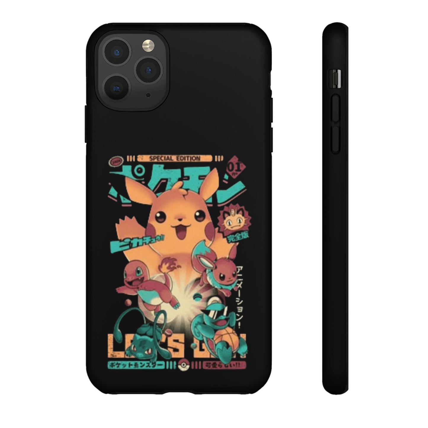 Comic poke tough phone case