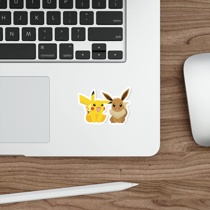 Cute Poke Die-Cut Stickers