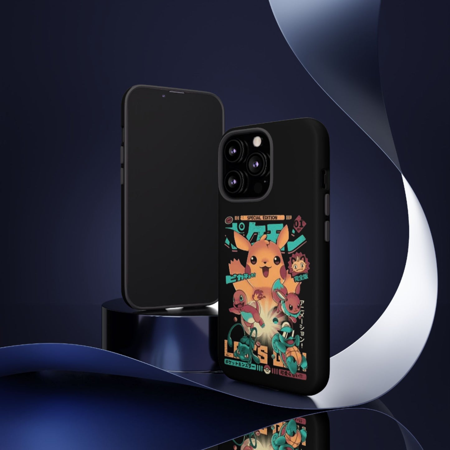 Comic poke tough phone case